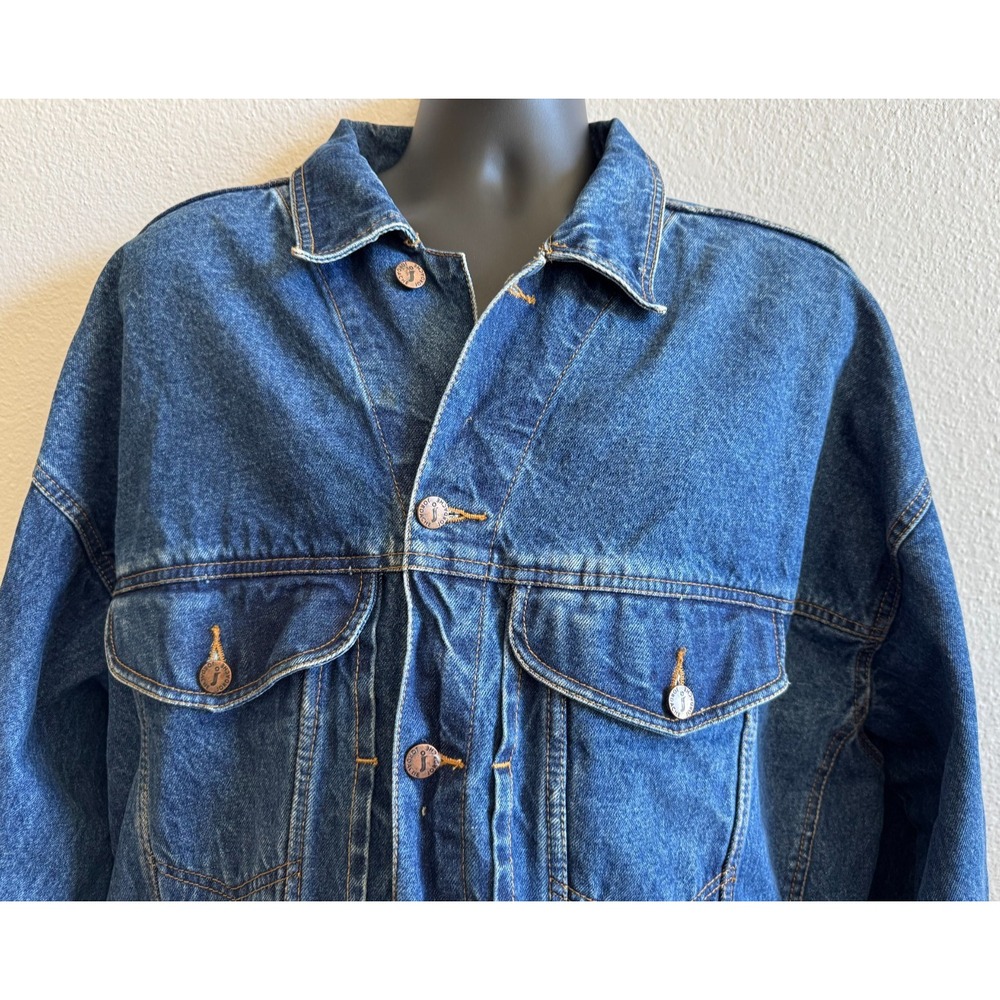 Vintage‎ Jordache Jean Jacket Size 2XL Oversized 80s GUC XXL - Picture 2 of 8